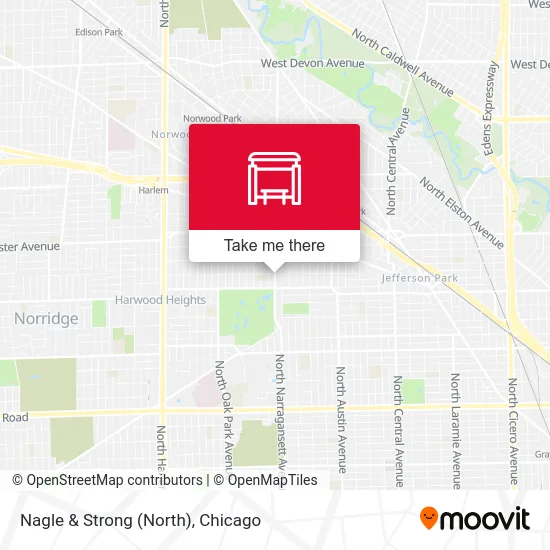 Nagle & Strong (North) map