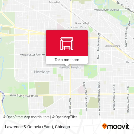 Lawrence & Octavia (East) map