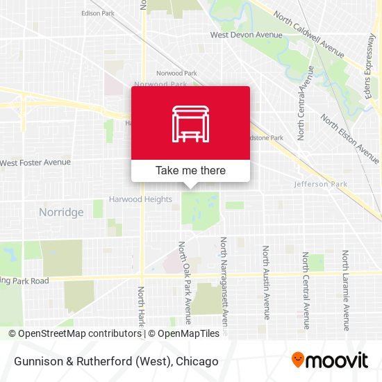 Gunnison & Rutherford (West) map