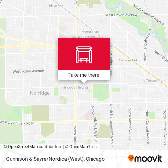 Mapa de Gunnison & Sayre / Nordica (West)