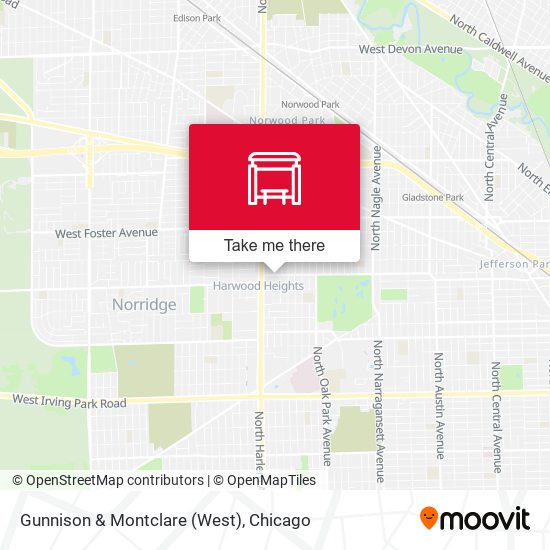 Mapa de Gunnison & Montclare (West)