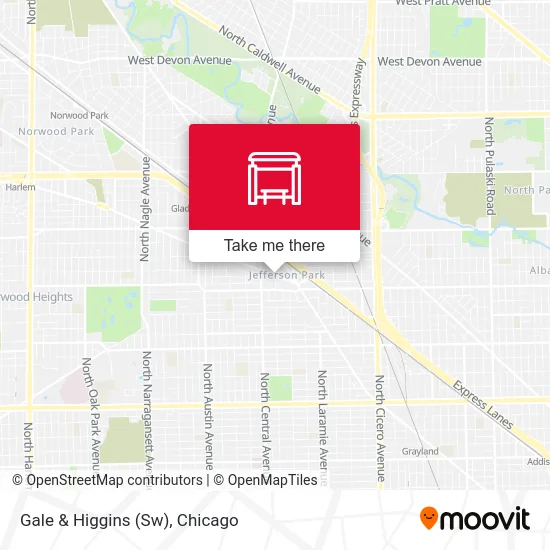 Gale & Higgins (Sw) map