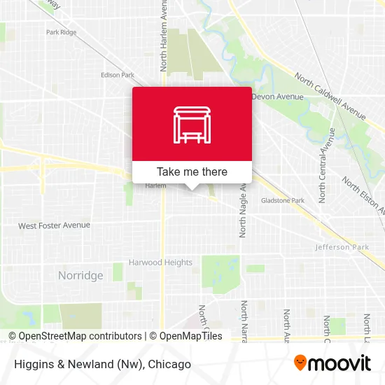 Higgins & Newland (Nw) map