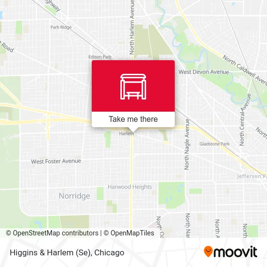 Higgins & Harlem (Se) map