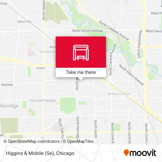 Higgins & Mobile (Se) map