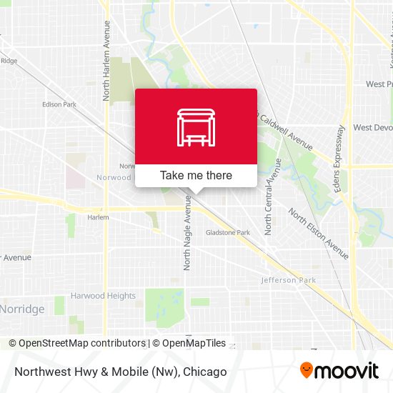 Northwest Hwy & Mobile (Nw) map