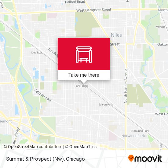 Summit & Prospect (Nw) map