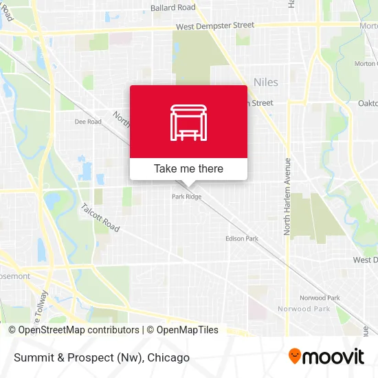 Summit & Prospect (Nw) map