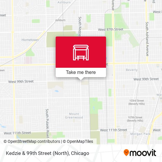 Mapa de Kedzie & 99th Street (North)