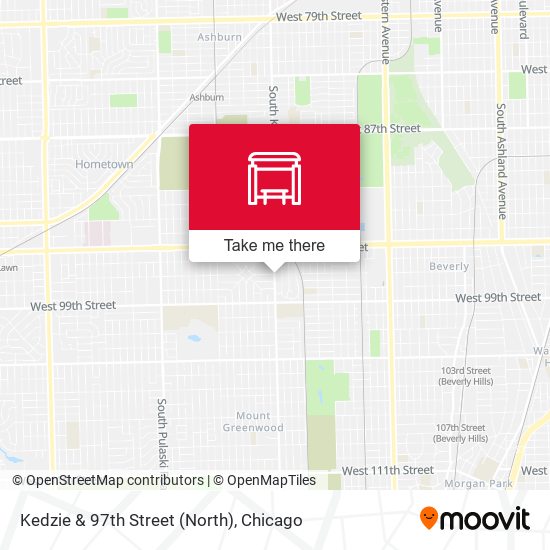 Mapa de Kedzie & 97th Street (North)
