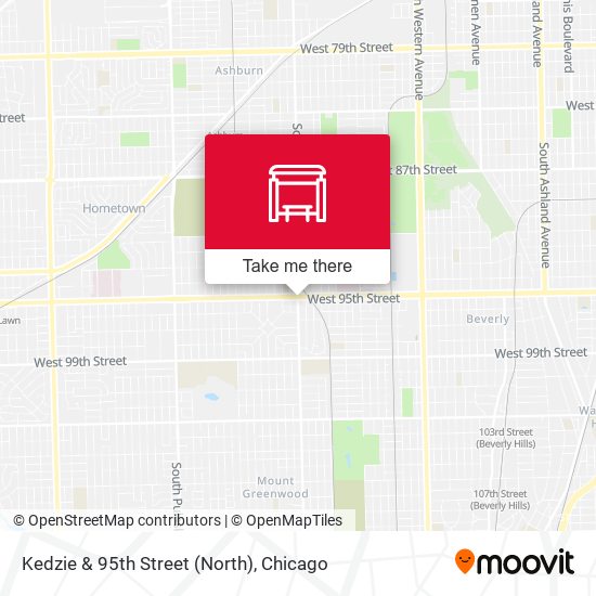 Kedzie & 95th Street (North) map