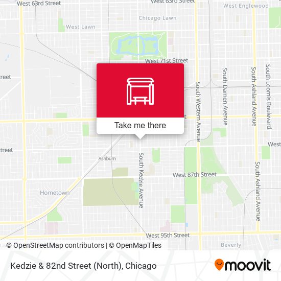 Mapa de Kedzie & 82nd Street (North)