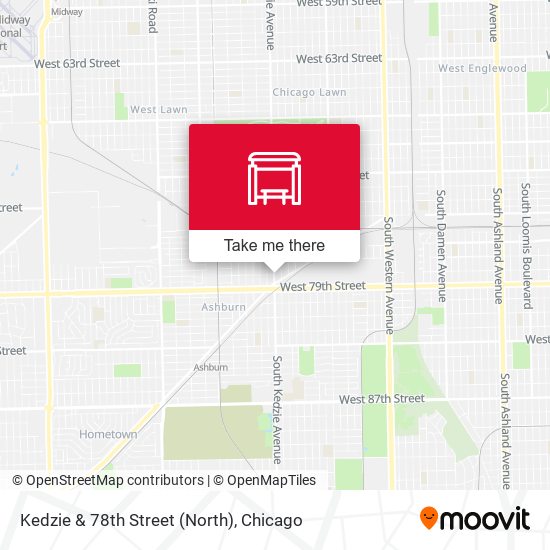 Kedzie & 78th Street (North) map