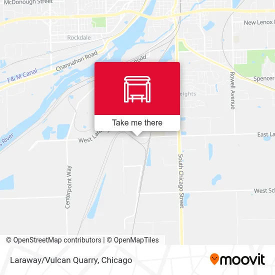 Laraway/Vulcan Quarry map