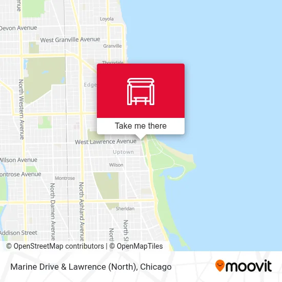 Marine Drive & Lawrence (North) map