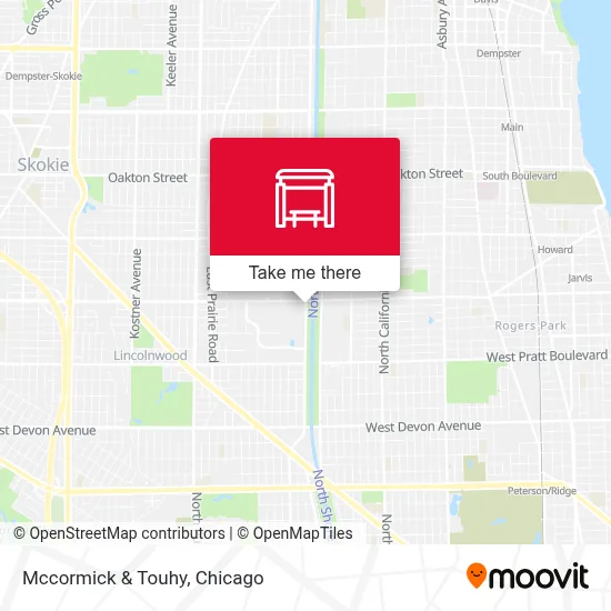 Mccormick & Touhy map