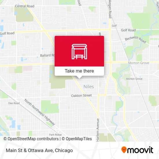 Main St & Ottawa Ave map