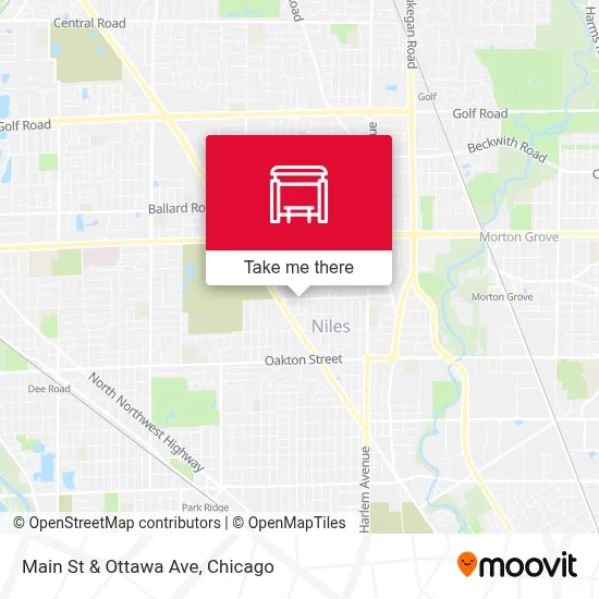 Main St & Ottawa Ave map
