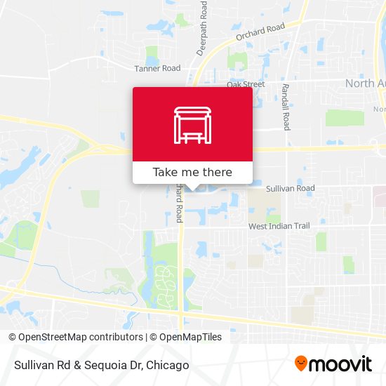Sullivan Rd & Sequoia Dr map