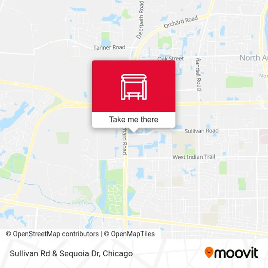 Sullivan Rd & Sequoia Dr map