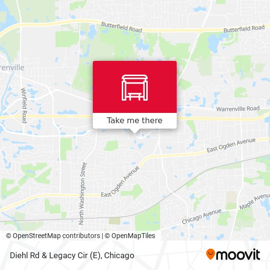 Diehl Rd & Legacy Cir (E) map