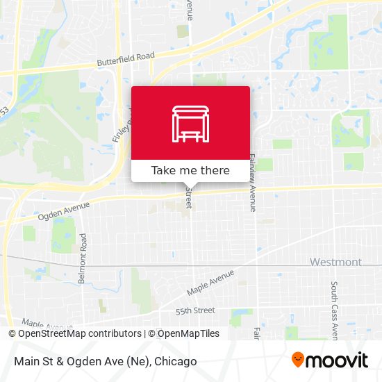 Mapa de Main St & Ogden Ave (Ne)