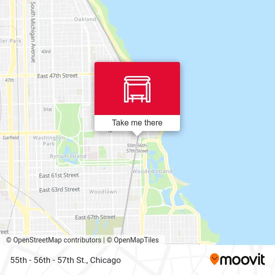 55th - 56th - 57th St. map