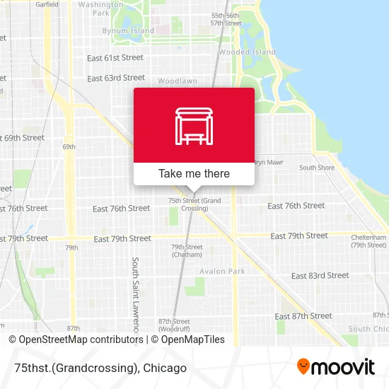 75thst.(Grandcrossing) map
