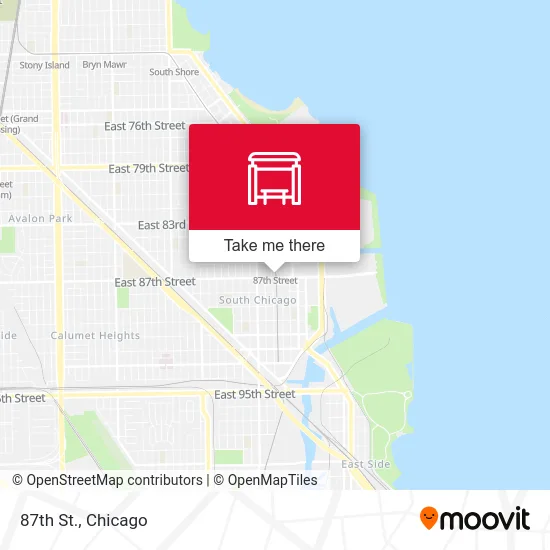 87th St. map
