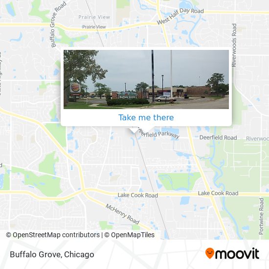 Mapa de Buffalo Grove