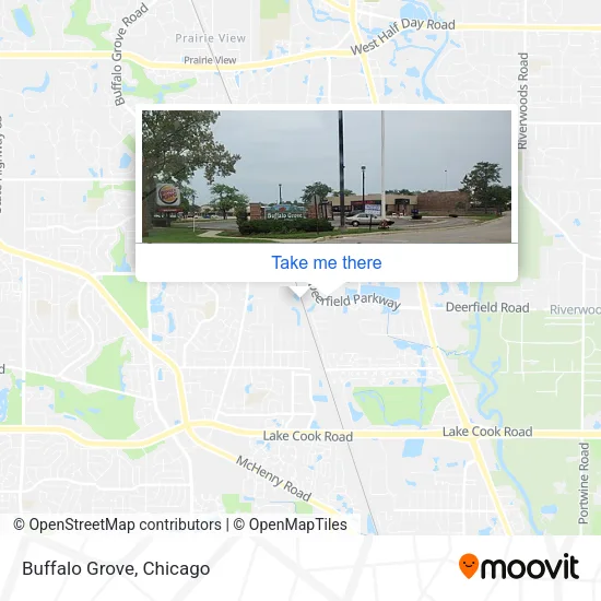 Buffalo Grove map