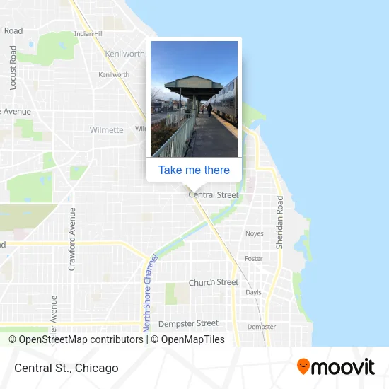 Central St. map