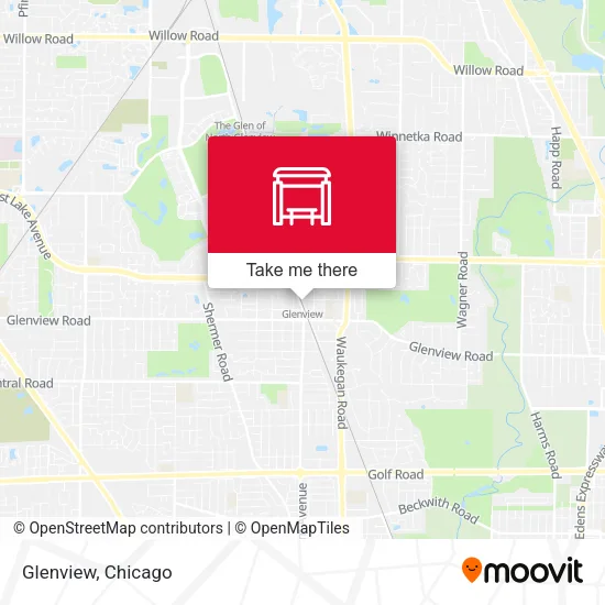 Glenview map