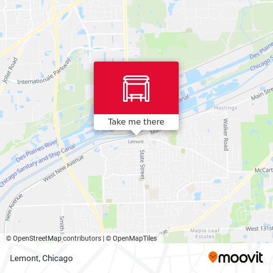 Lemont map