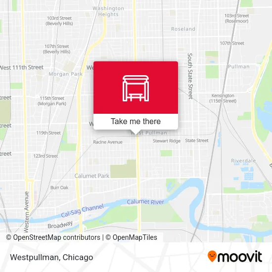 Mapa de Westpullman