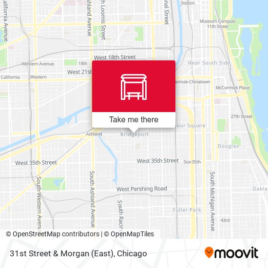 31st Street & Morgan (East) map