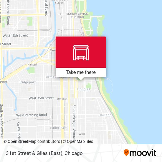 31st Street & Giles (East) map