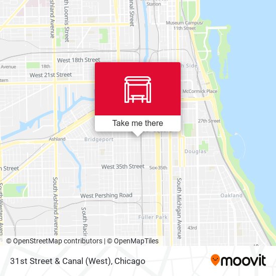 31st Street & Canal (West) map