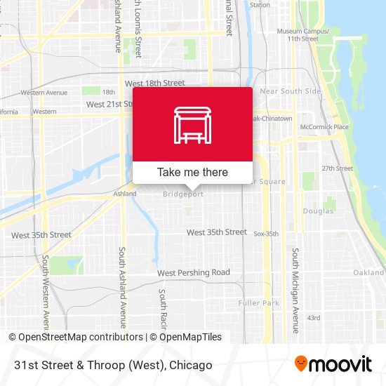 31st Street & Throop (West) map