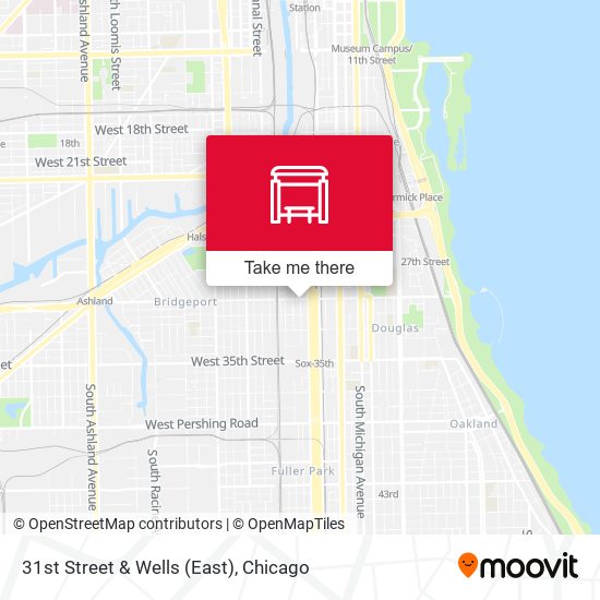 31st Street & Wells (East) map