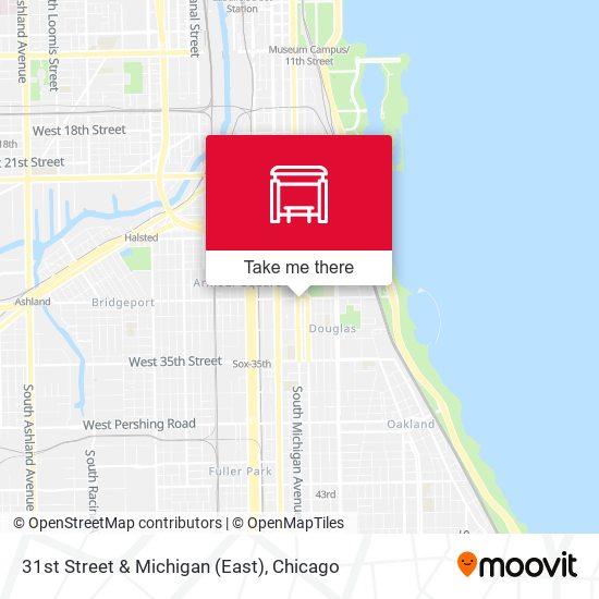 31st Street & Michigan (East) map