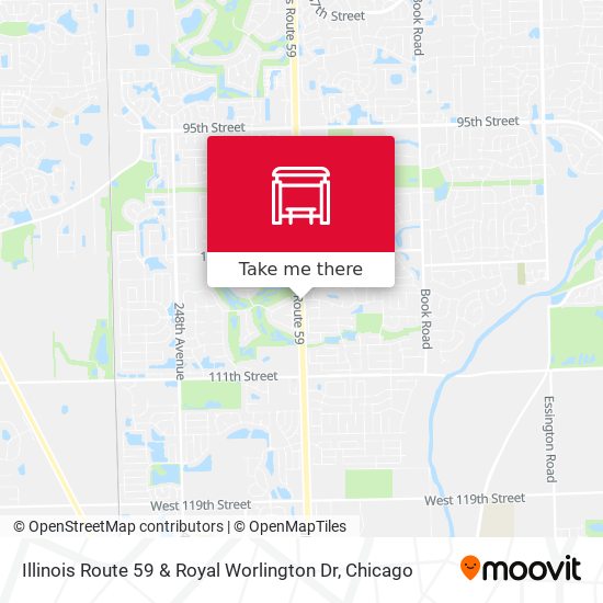 Illinois Route 59 & Royal Worlington Dr map