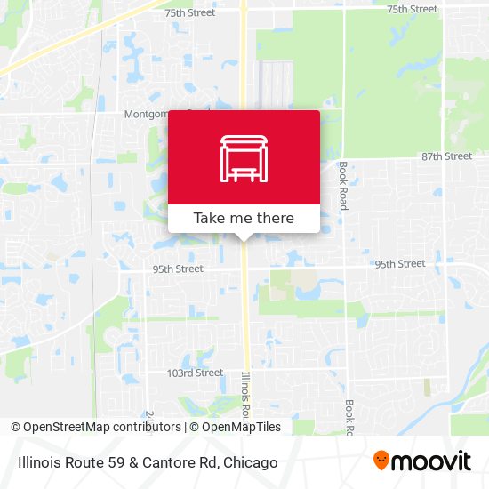 Illinois Route 59 & Cantore Rd map