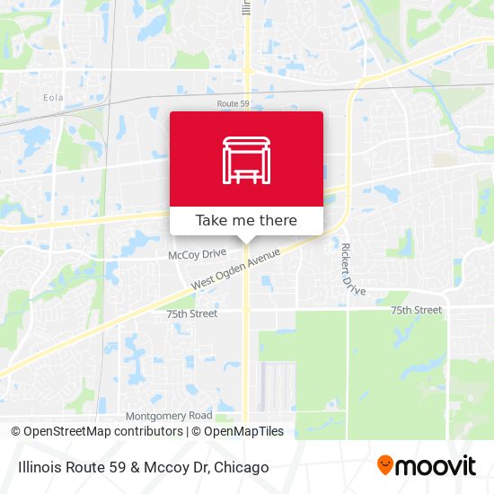 Illinois Route 59 & Mccoy Dr map