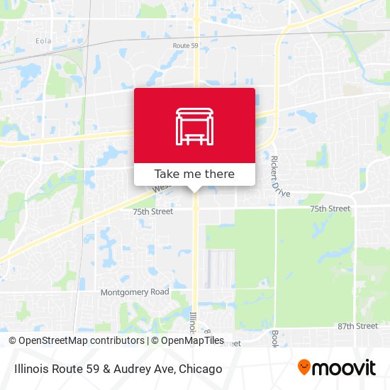Illinois Route 59 & Audrey Ave map