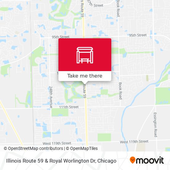 Illinois Route 59 & Royal Worlington Dr map