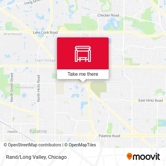 Rand/Long Valley map