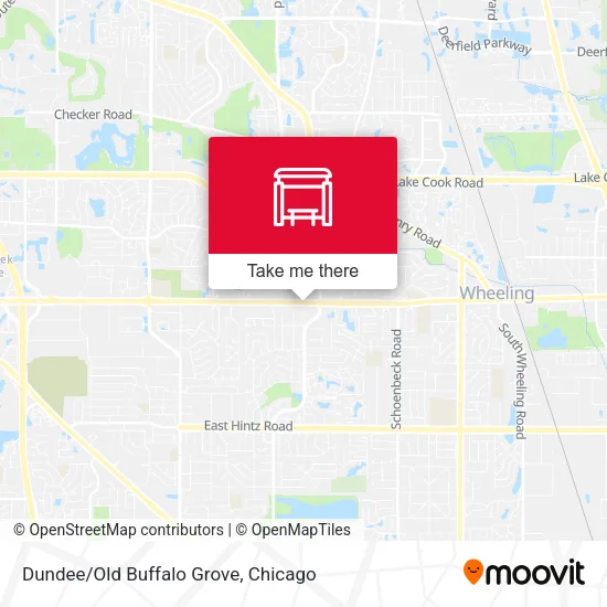 Dundee/Old Buffalo Grove map