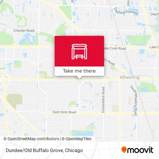 Dundee/Old Buffalo Grove map