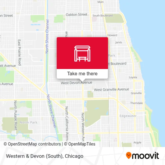 Western & Devon (South) map